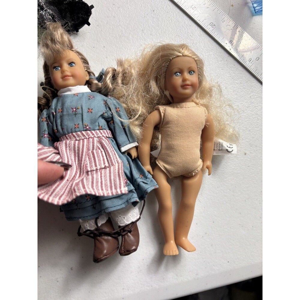 Lot 2- VTG Kristen Larson American Girl Mini Doll
